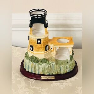 Split Rock Lighthouse Candle Holder- Perfect Home Decor Addition